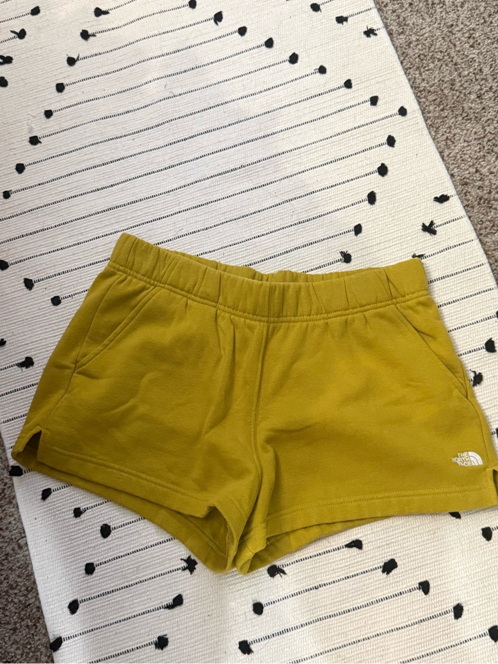 The North Face Women's Golden Yellow Sweat Shorts